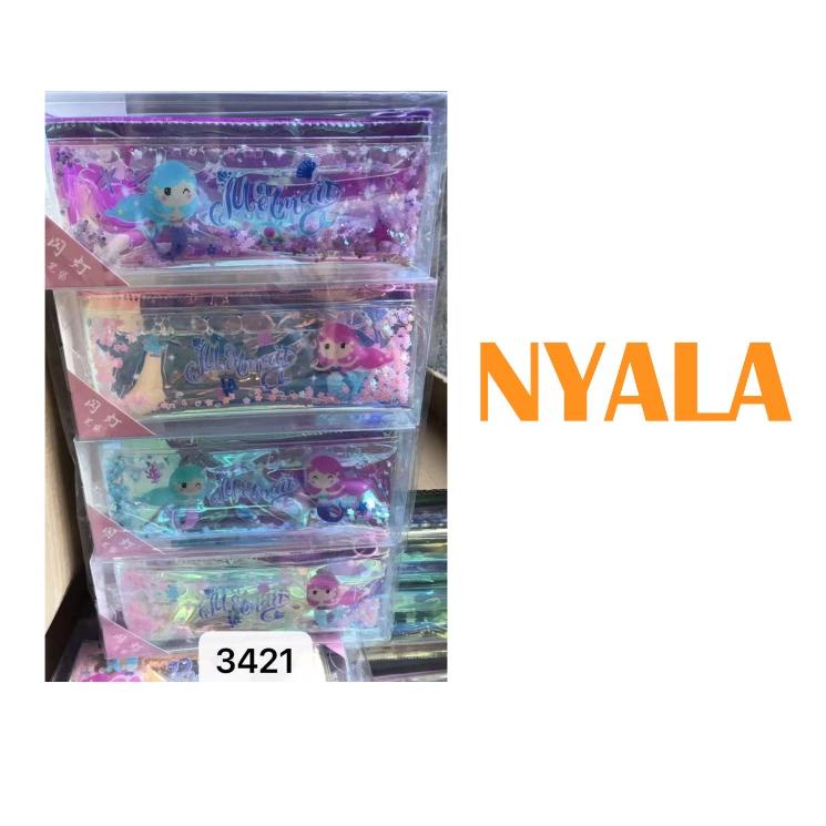 

Diskon Istimewa SALE KJ!!TEMPAT PENSIL PENCIL CASE VACUM AIR NYALA MOTIF MERMAID 3421