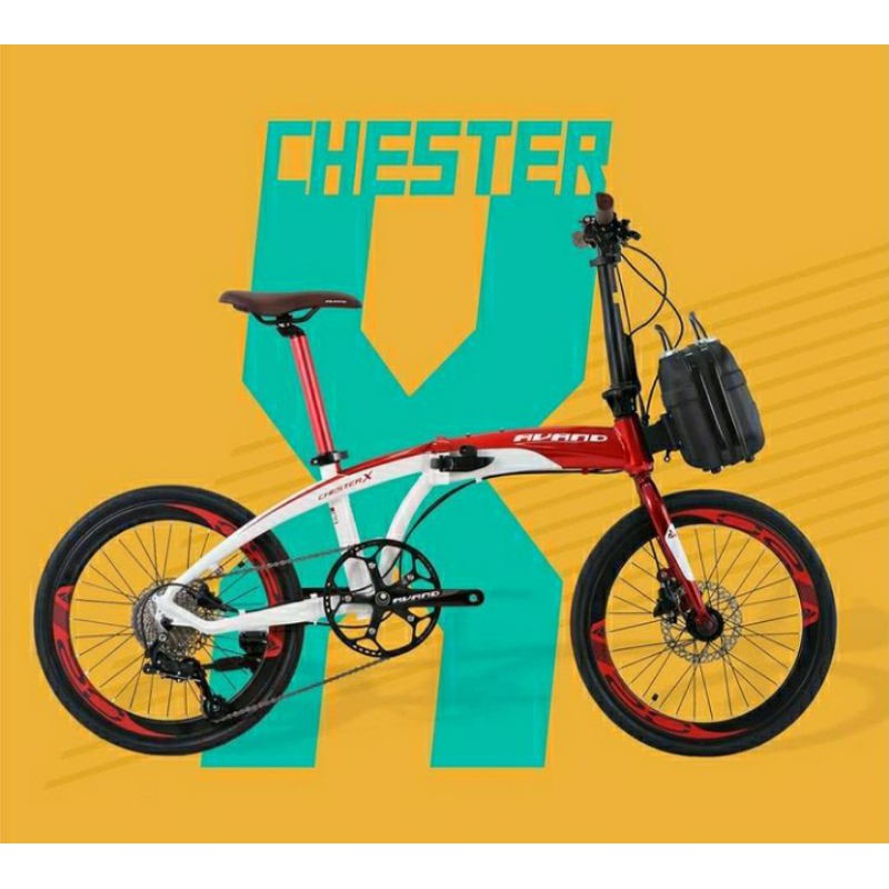 Sepeda lipat Avand Chester X