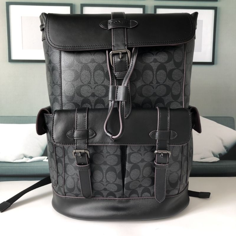 coach hudson backpack in signature