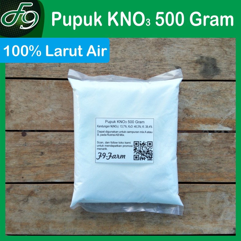 Pupuk KNO3 Kalium Nitrat, Potassium Nitrat 500 gram