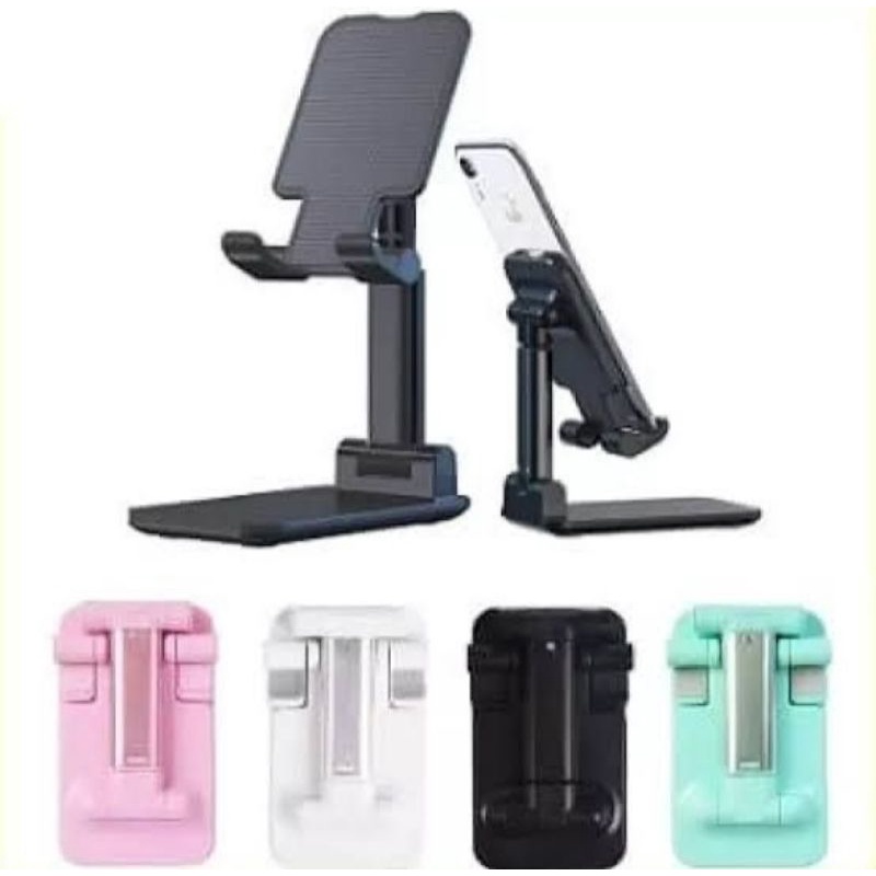 Foldable Phone Holder Stand HP di Meja Folding desktop BM-W07 Liftable stand Holder HP stand hp