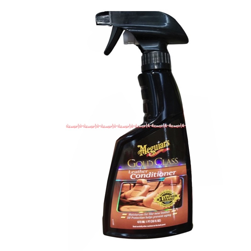 Meguiars Gold Class Leather Conditioner Cars 16oz Pembersih Pelembab Permukaan Kulit Jok Mobil Meguars