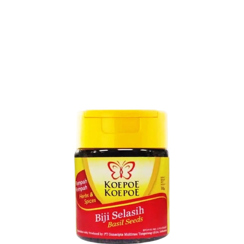 

Koepoe Koepoe Biji Selasih 50 gr