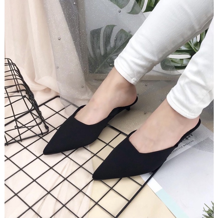 heelsslop 8118 sendal wanita import realpict