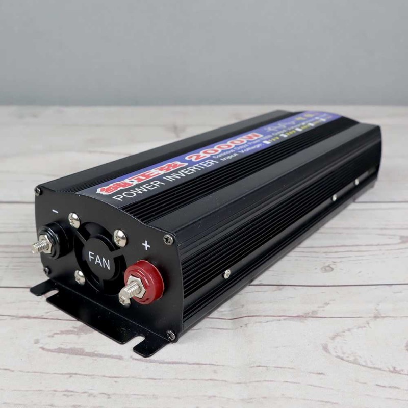 Power Inverter Mobil Mengubah DC 24V to AC 220V 2000W Pure Sine Wave