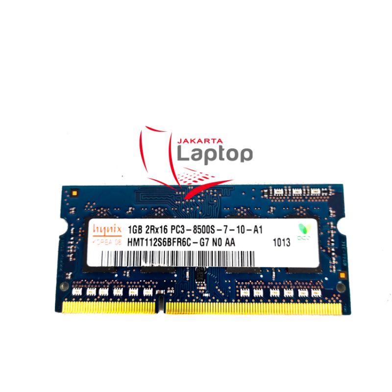 Ram laptop DDR3 Hynix Samsung Elpida 1gb PC 8500