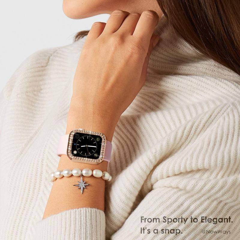 Case Cover Pelindung Apple Watch Seri 7 6 5 4 3 2 1 SE 41mm 45mm 44mm 40mm 42mm 38mm