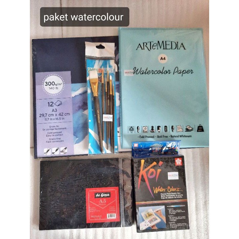 Paket watercolour