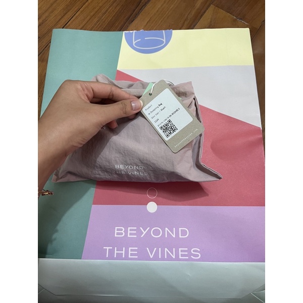 READY STOCK/ siap kirim) beyond the vines medium dumpling / blush / bag ready stock siap dikirim