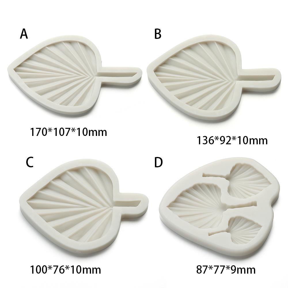 Suyo Cetakan Kue / Coklat Bentuk Daun Palem Bahan Silikon