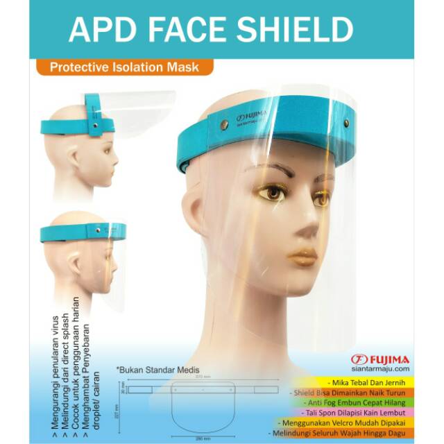 APD Face Shield (Pelindung muka)