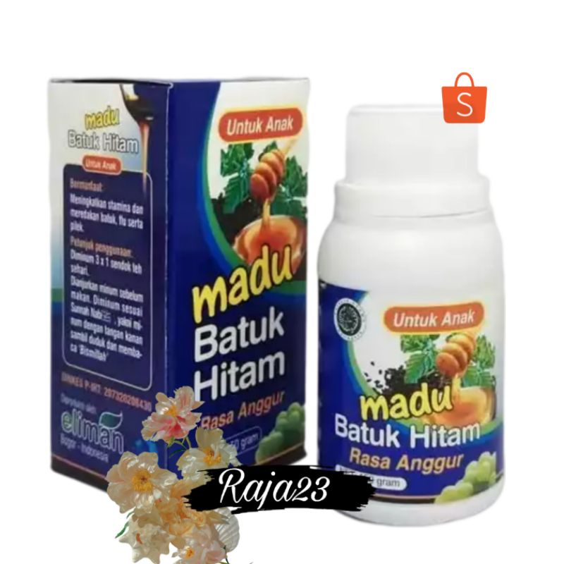 

Madu Batuk Hitam Rasa Anggur Eliman