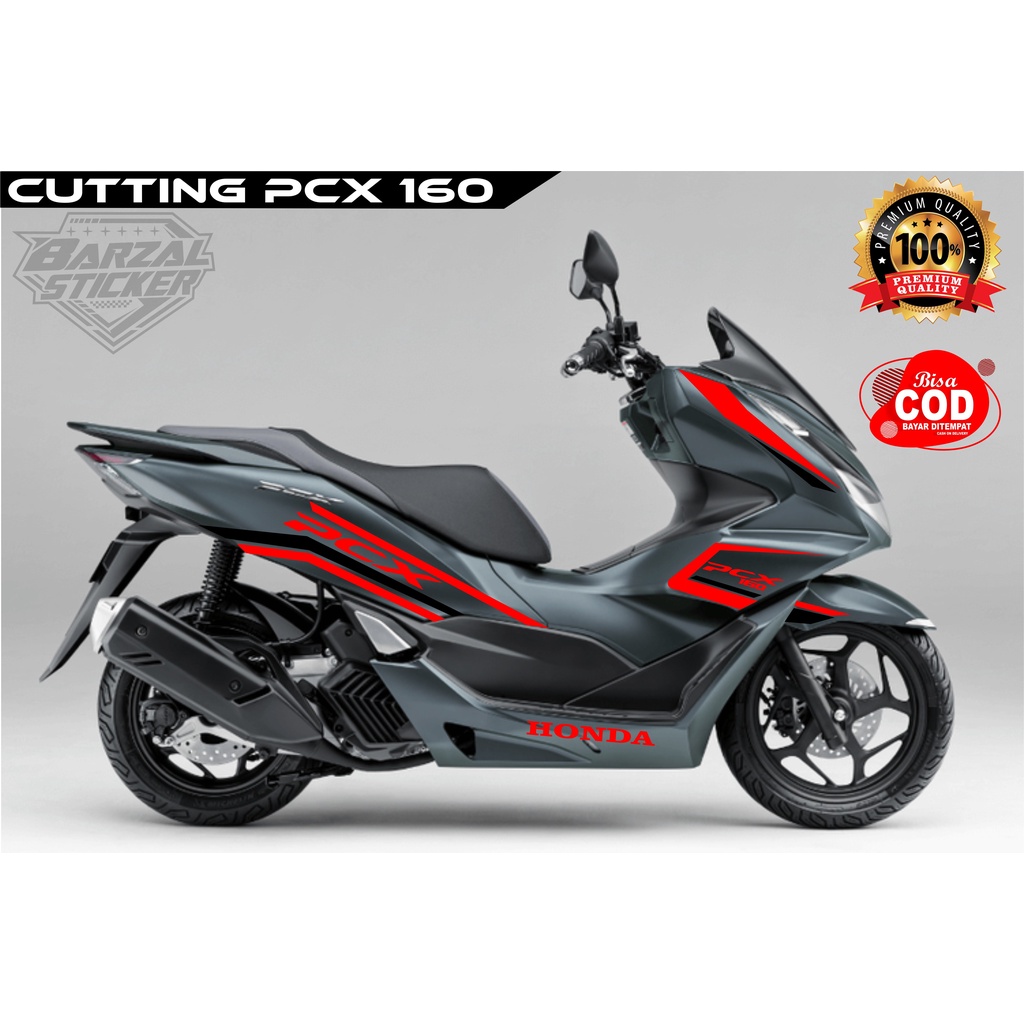 VARIASI CUTTING PCX 160 - STICKER CUTTING PCX 160 NEW 2021 - CUTTING BODY PCX 160 LIST VARIASI