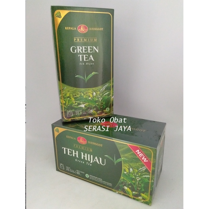 

Green Tea Kepala Djenggot 40 sachet 60 gr