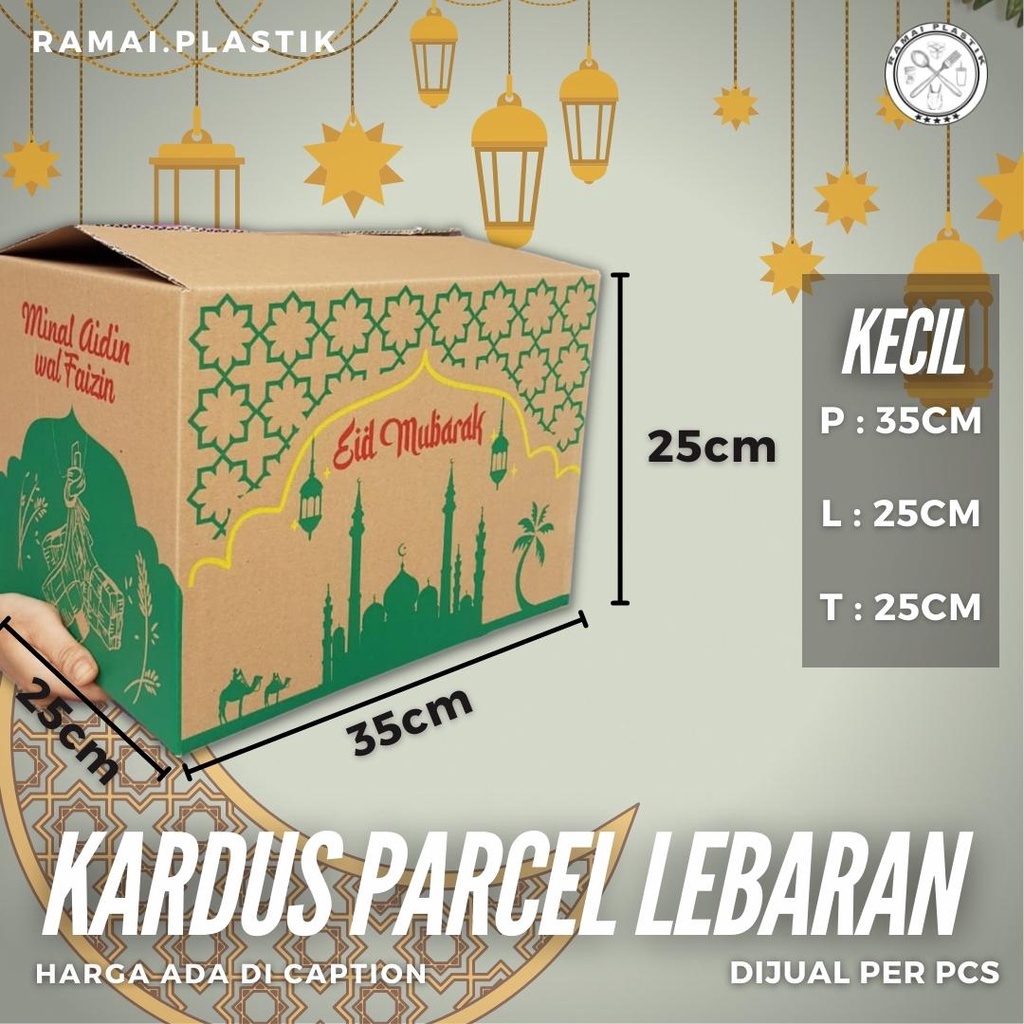 Kardus parcel lebaran KECIL (35x25x25cm)