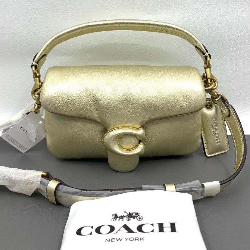 MABS PILLOW TABBY SOFT GOLD ORI