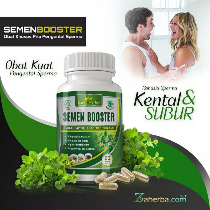 SEMEN BOOSTER OBAT KUAT PENGENTAL DAN PENYUBUR SPERMA 100% AMPUH