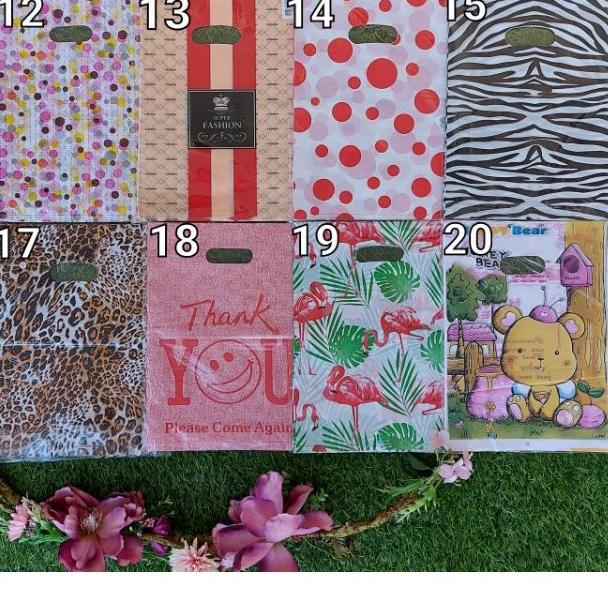 

♜ ♥️♥️25x35cm Kantong kresek plong motif olshop . kantong plastik plong motif 25x35 Kresek pond motif ☑