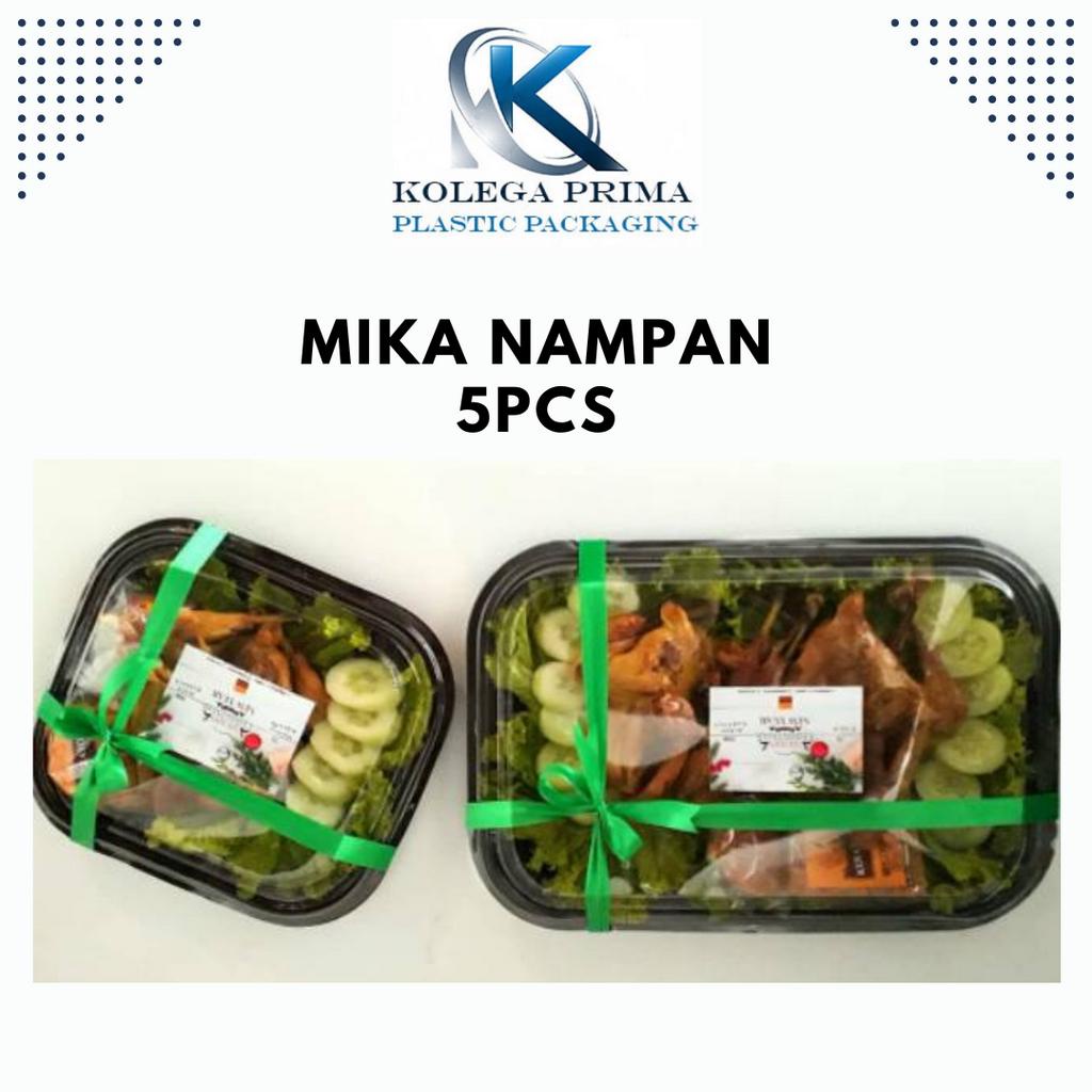 MIKA NAMPAN KUE/ NAMPAN HANTARAN KUE BASAH ISI 5 PCS