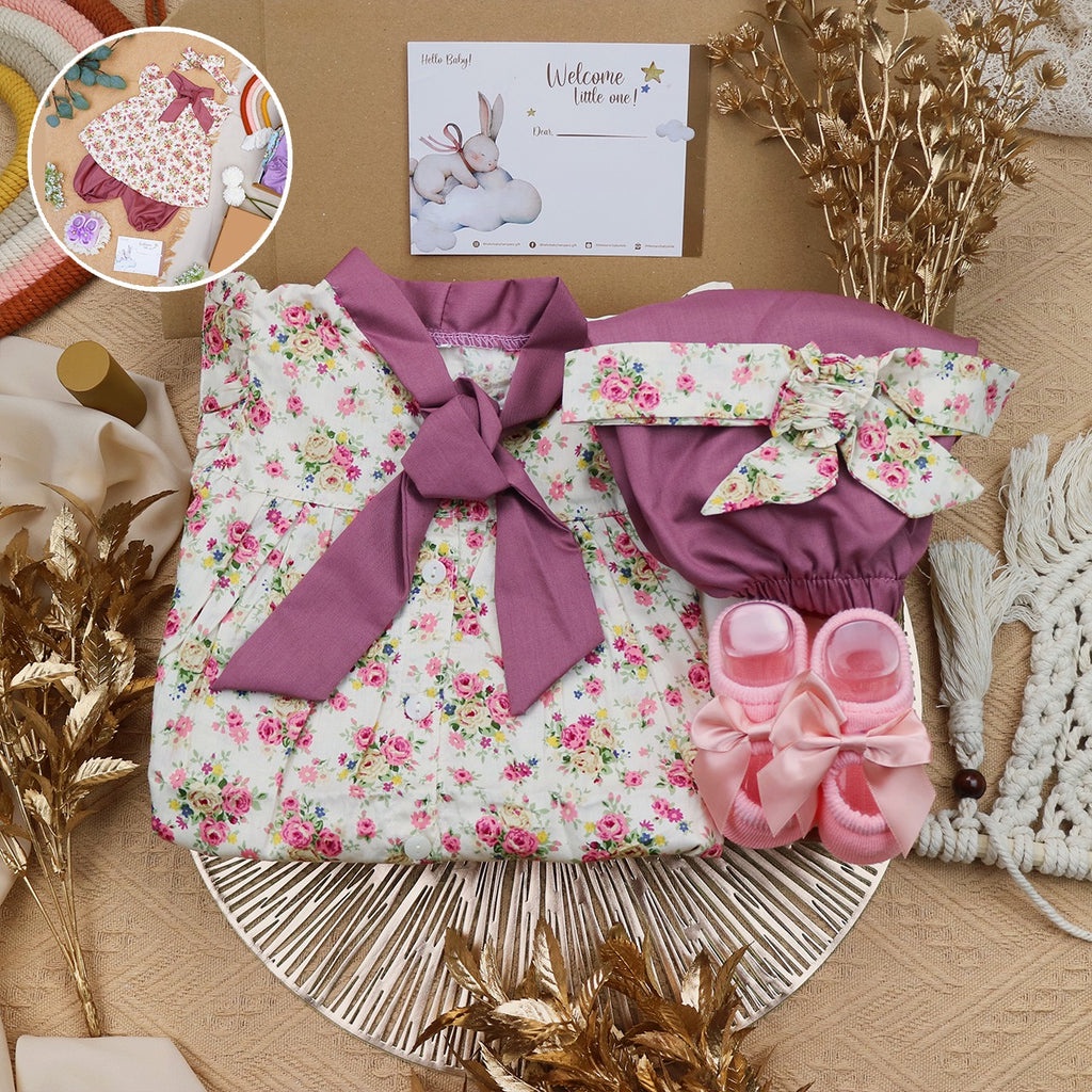 BARU! LIO047 Girls Baby Hampers 0-12 months/ Hampers bayi newborn/ Kado bayi/ baby girl gift set