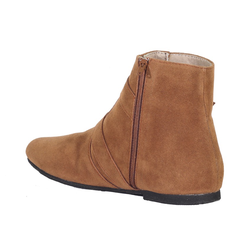 BRUNELLA BROWN |ManNeedMe x Lvnatica| Sepatu Boots Wanita/Cewek Casual