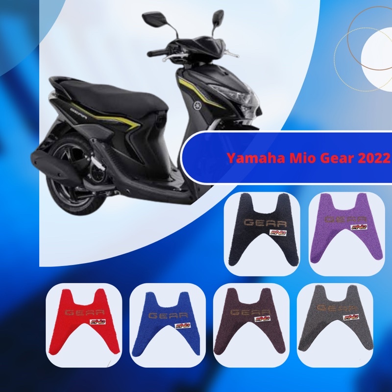 KARPET MOTOR MIO GEAR KARPET YAMAHA GEAR 125 ALAS KAKI GEAR 125