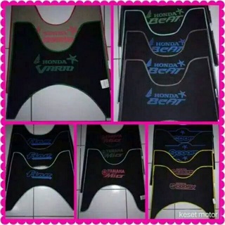 Karpet motor / pijakan alas kaki motor matic