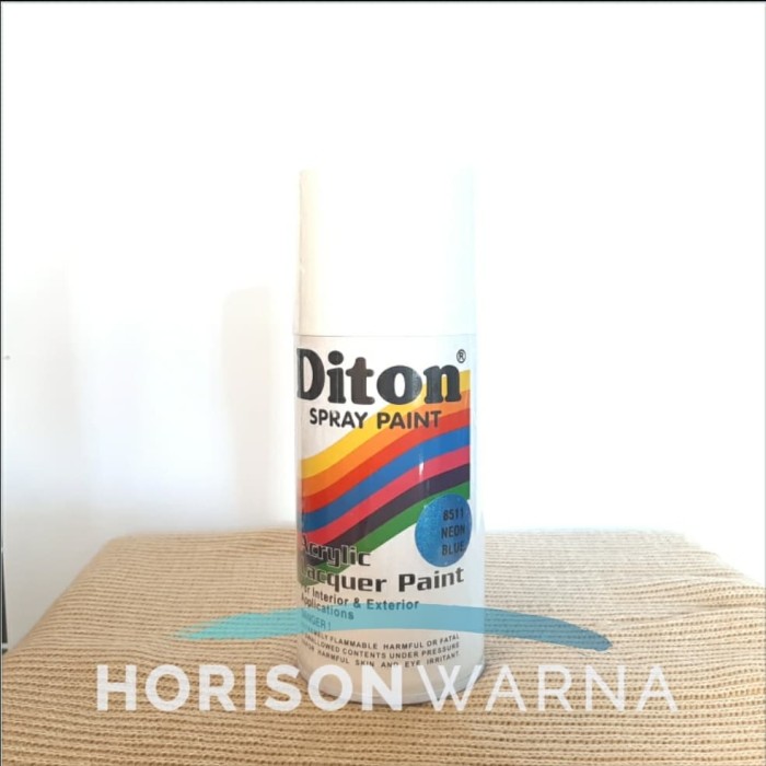 (KHUSUS SULSELBAR) DITON Pilox NEON BLUE 8511 300 ml