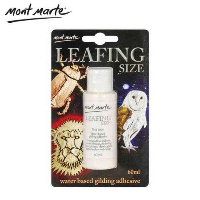 

MGLK0U67 60ml Lem gold foil leaf adhesive lem kertas prada lem gilding shee
