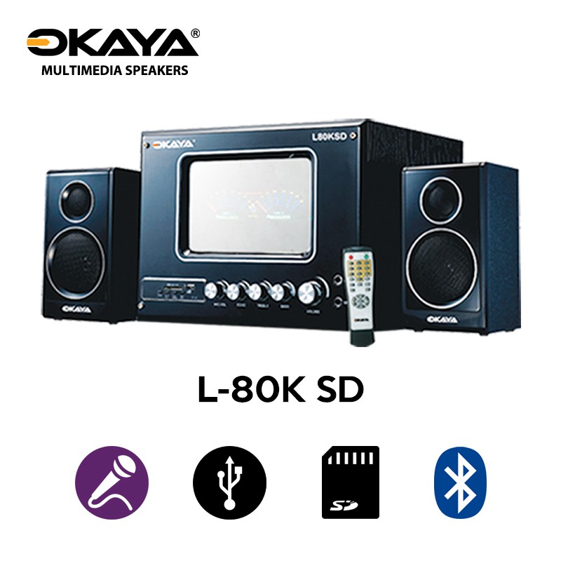 SPEAKER OKAYA L80KSD speaker 2.1