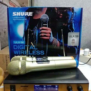 Shure Mic Wireless Shure ULX 58 Handheld Digital Display -GOLD