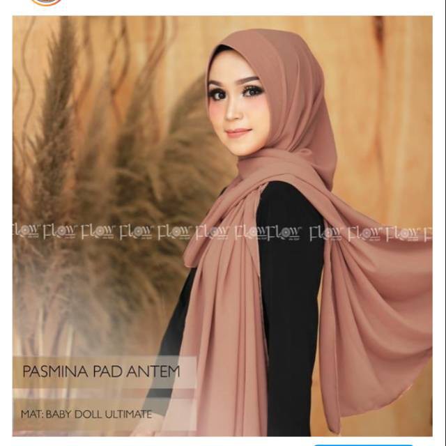 PASMINA SOFT PAD ANTEM CERUTY BABYDOLL / PASHMINA PAD ANTEM / PA