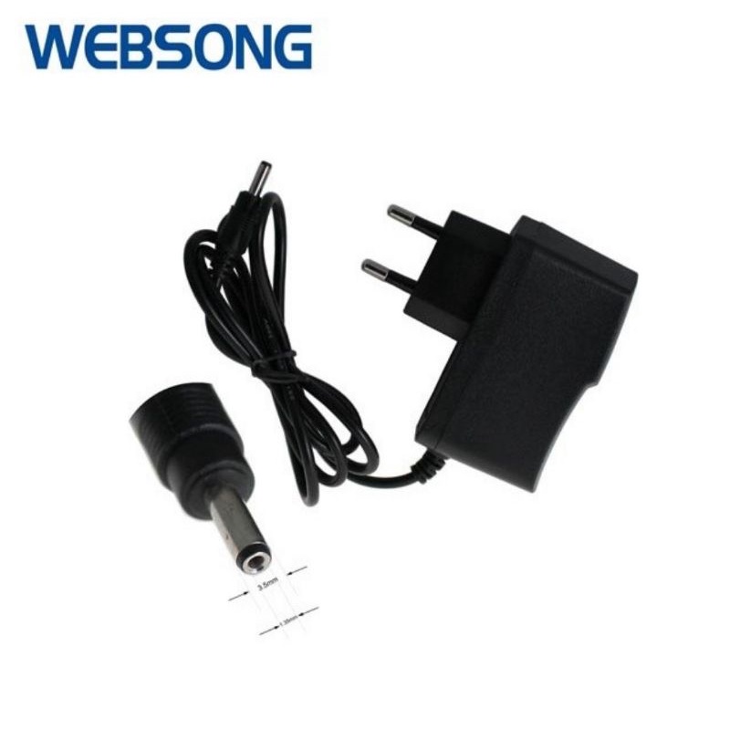 Adaptor 12V 1A Jack DC 3.5x1.35 WEBSONG