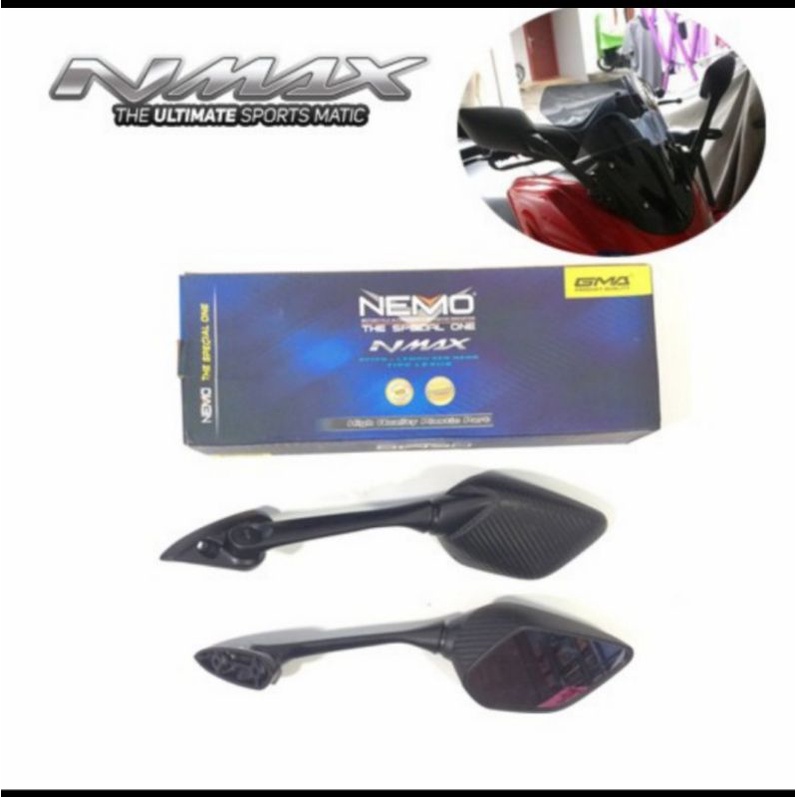 Spion R25 Carbon Yamaha Nmax Merk Nemo Universal