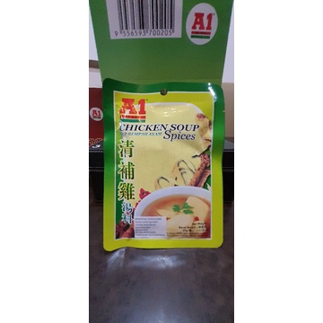 

A1 bumbu sup rempah ayam chicken soup spices