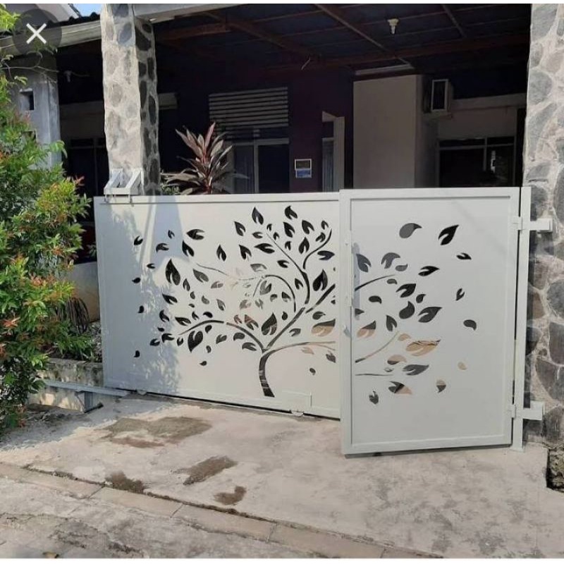 Jual PAGAR STAINLESS_PAGAR BESI_PAGAR MINIMALIS_PAGAR MURAH | Shopee