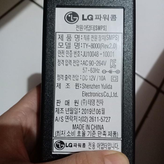 adaptor 10 ampere dc 12 volt merk LG