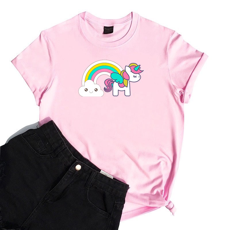 kaos unicorn cloud / kaos unicorn / kaos wanita / KATUN 24S