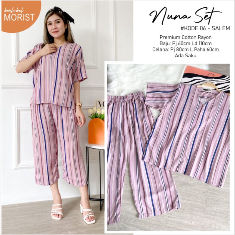 NUNA SET #6/ONE SET PREMIUM/ONE SET PENDEK/MIX MATCH