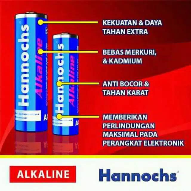 Batrai Alkaline A2 &amp; A3 Hannochs