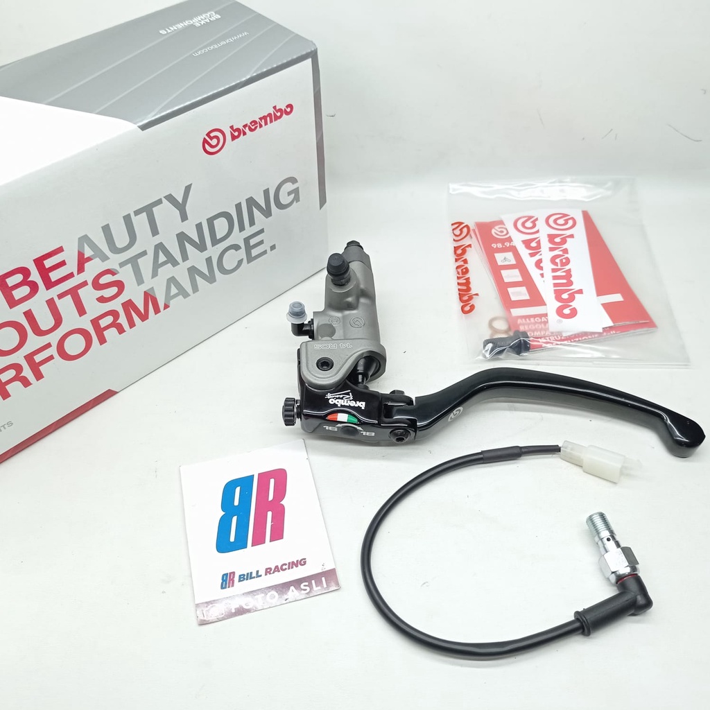 MASTER REM KOPLING HIDROLIK BREMBO ORIGINAL RCS 14 KIRI