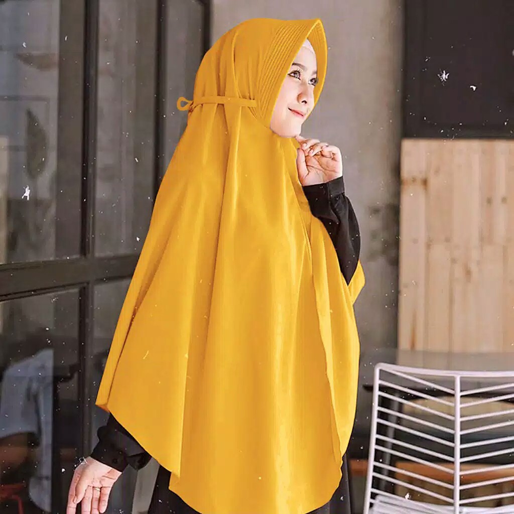 Khimar Wolfis Pet Tali