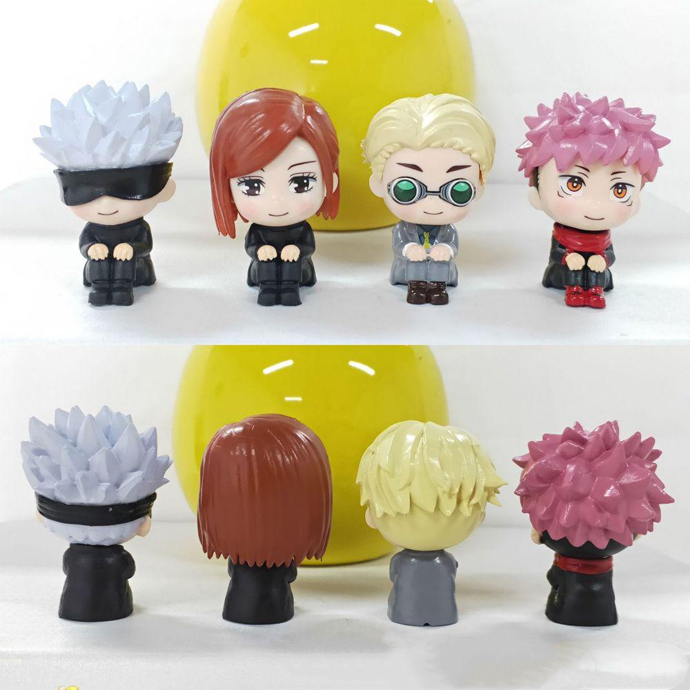 Lanfy Jujutsu Kaisen Figure Mainan Koleksi Fushiguro Megumi Yuji Itadori Nanami Figure PVC Anime Figure