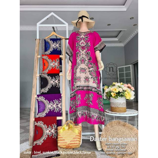 Daster Lowo Super Jumbo Kencana Ayu | Daster Pola Lowo