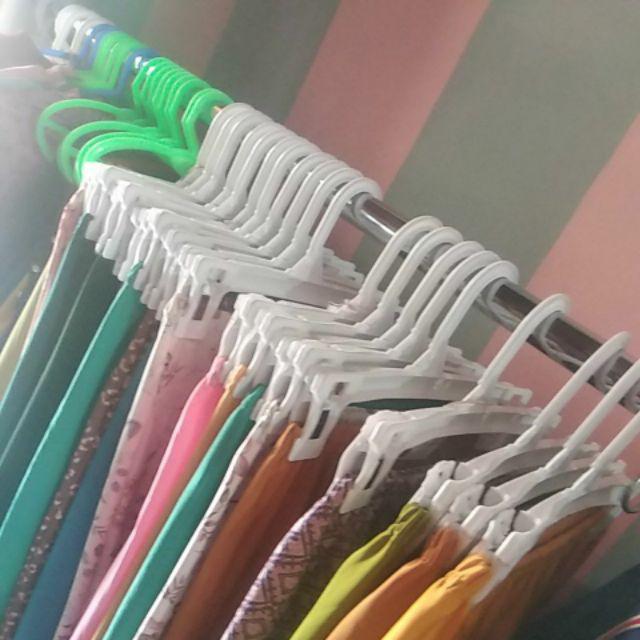 Hanger Jepit Putih 25 Cm Lusinan