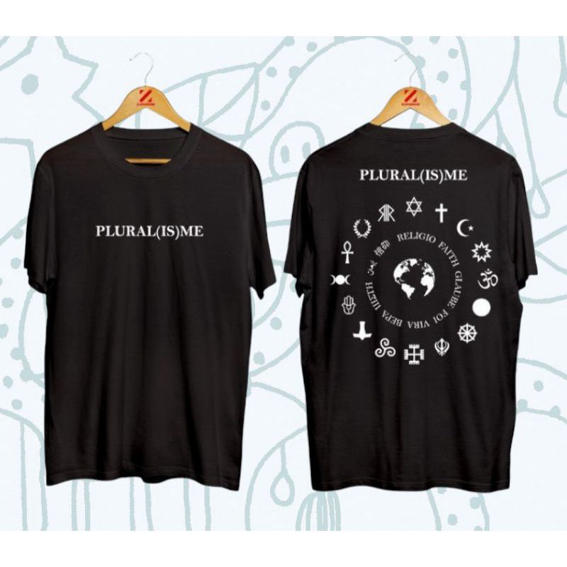 KAOS PLURALISME/KAOS OBLONG/KAOS RELIGI/KAOS ISLAM/KAOS DISTRO PRIA/KAOS DISTRO MURAH/KAOS DISTRO TE