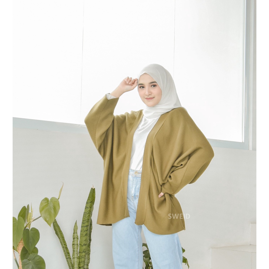 CARDAGAN OUVERSIZE RENA OUTER  WANITA EXPORT BY Paberik Radjoet X GALLERAJ.ID