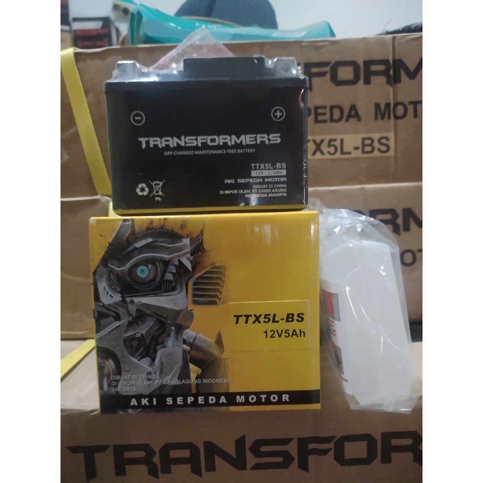 Aki motor Kering GTZ-5S transformers TTX5L-BS Motor Beat Supra 125 Vario 110 Mio GT  Vario 110 12 vo