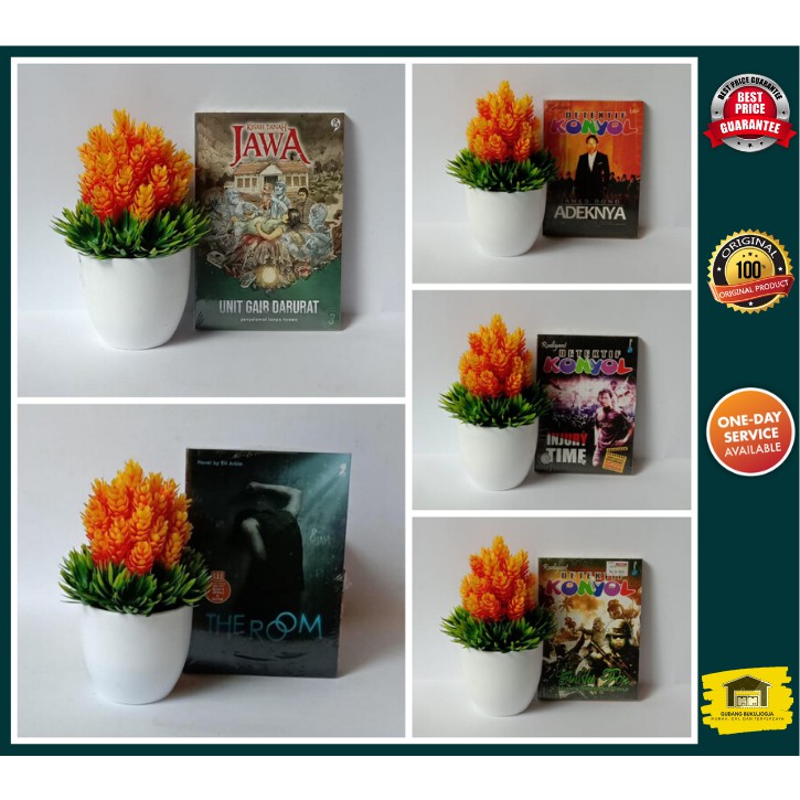 PAKET 5 BUKU Novel Horor Kisah Tanah Jawa Unit Gawat Darurat (4)