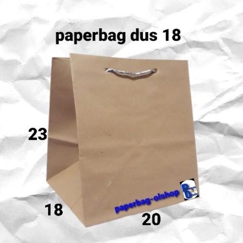 

paperbag dus 18 coklat (20×18×22)